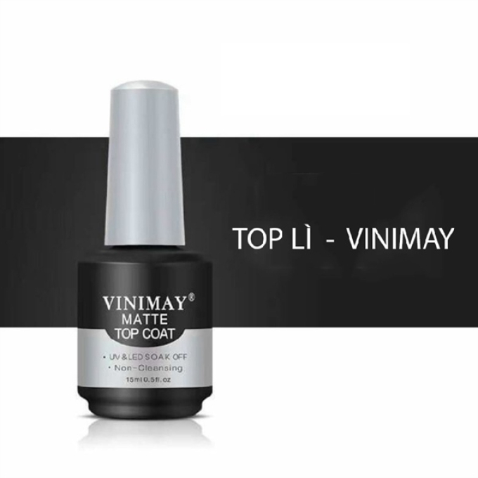 Top Coat Mờ Gel Vinimay